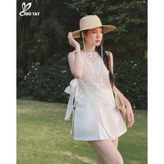 Set Nữ Tiểu Thư Phối Ren - THỎ TÂY