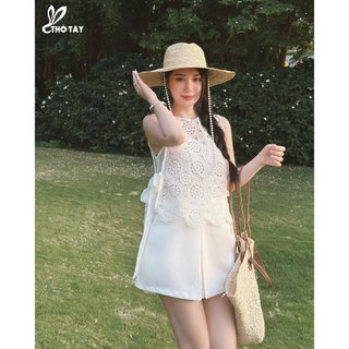 Set Nữ Tiểu Thư Phối Ren - THỎ TÂY