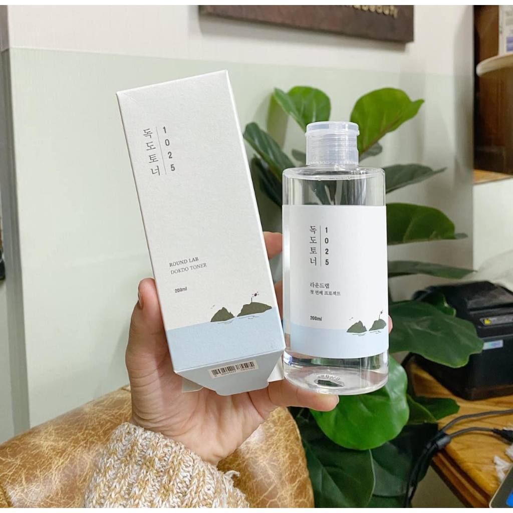 TONER NƯỚC BIỂN LÀM SẠCH VÀ DƯỠNG ẨM ROUNDLAB DOKDO 1025 TONER 200ML - 16181