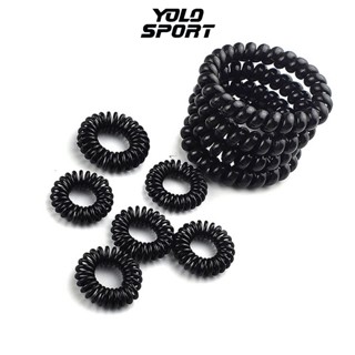 Dây Thun Cột Tóc Lò Xo Nữ Tập Thể Thao Du Lịch Hàn Quốc Dễ Thương Phụ Kiện Buộc Tóc Đẹp Xinh Xanh Đỏ Tím Vàng Trắng Đen