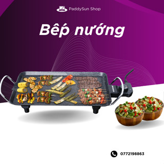 Bếp nướng điện không khói  Sunhouse SHD4607 công suất 1500w, mặt tráng men chống dính, bảo hành 12 tháng