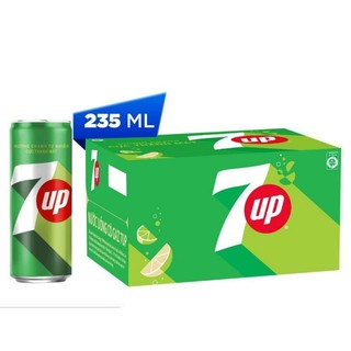 Thùng 24 lon nước ngọt 7 Up vị chanh