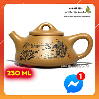 Ấm Trà Tử Sa hoàng sơn mật tịch (thạch biều) - ấm tử sa nghi hưng cao cấp - pha trà, trà đạo cao cấp