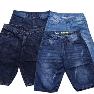 Quần short jean nam chất bò - quần short ngắn nam co giãn thời trang cao cấp