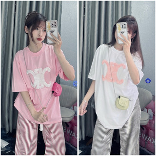 Áo chữ X thêu kèm túi mini