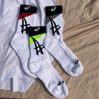 Tất Vớ Thể Thao Asic cổ cao chất dày nam, nữ cực êm chân, không bai xù, trơn trượt