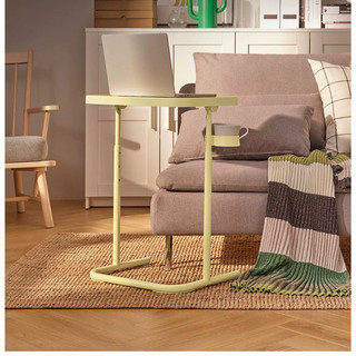 Bàn laptop gấp gọn đa năng IKEA BJORKASEN điều chỉnh độ cao 60-70cm mặt bàn nghiêng hút ipad