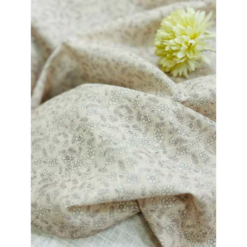 Vải linen xước