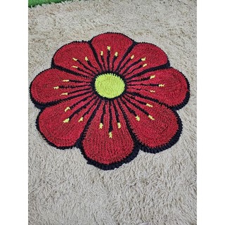 Sale thảm dậm chân decor hoa 80cm