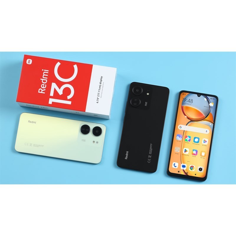 Điện thoại thông minh Xiaomi Redmi 13C | RAM 6GB + ROM 128GB | Máy ảnh trí tuệ nhân tạo 13MP | BigBuy360 - bigbuy360.vn