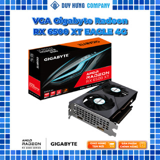 Cạc đồ họa vga gigabyte radeon rx 6500 xt eagle 4g