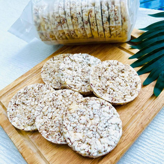 Bánh gạo lứt ăn kiêng, bánh gạo lứt nguyên hạt 300gr/500gr