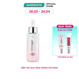 Tinh Chất L'Oreal Paris Dưỡng Sáng Da Tức Thì Glycolic Bright Instant Glowing Serum 30ml