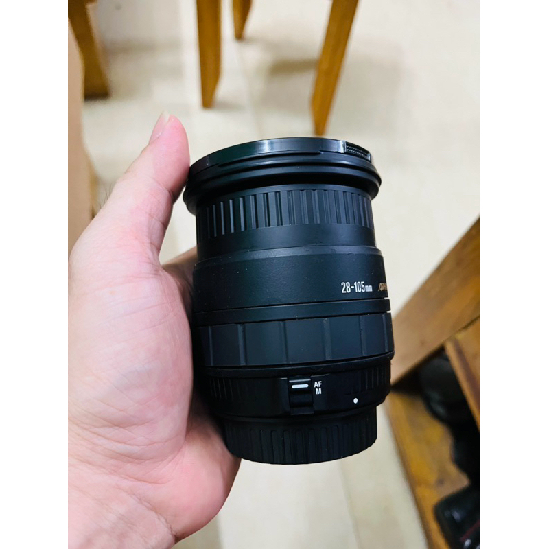 Lens góc rộng Sigma Aspherical 28-105mm f2.8 -4 ngàm Canon EF chỉ sử dụng cho máy phim canon EOS