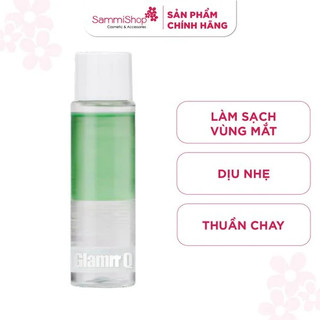 Glamrr q nước tẩy trang vùng mắt vegan super eye remover 35ml