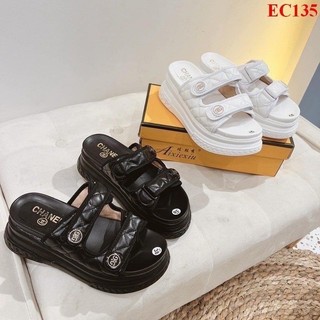 Dép lê độn đế 2 quai 7cm siêu xinh