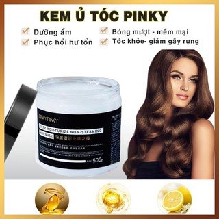kem ủ tóc pinky siêu mượt 500ml
