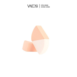 Bông phấn ướt tam giác nhọn vacosi wedge sponge 3 pcs - bp12