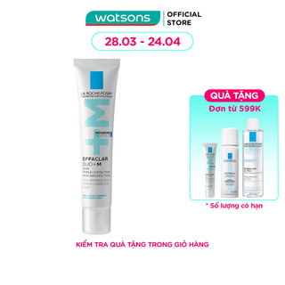 Kem Dưỡng Giảm Mụn La Roche Posay Effaclar Duo+M 40ml