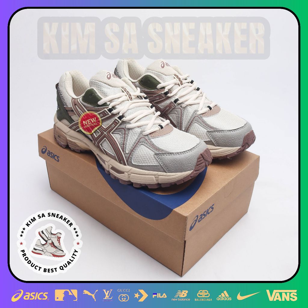 GIÀY _Asics Gel‑Kahana 8 'Grey Red' 1011B109_Sneaker