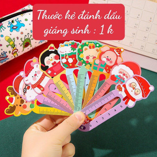 Thước kẻ đánh dấu giáng sinh
