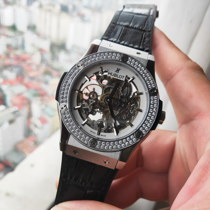 Đồng Hồ Nam hublot máy cơ lộ máy