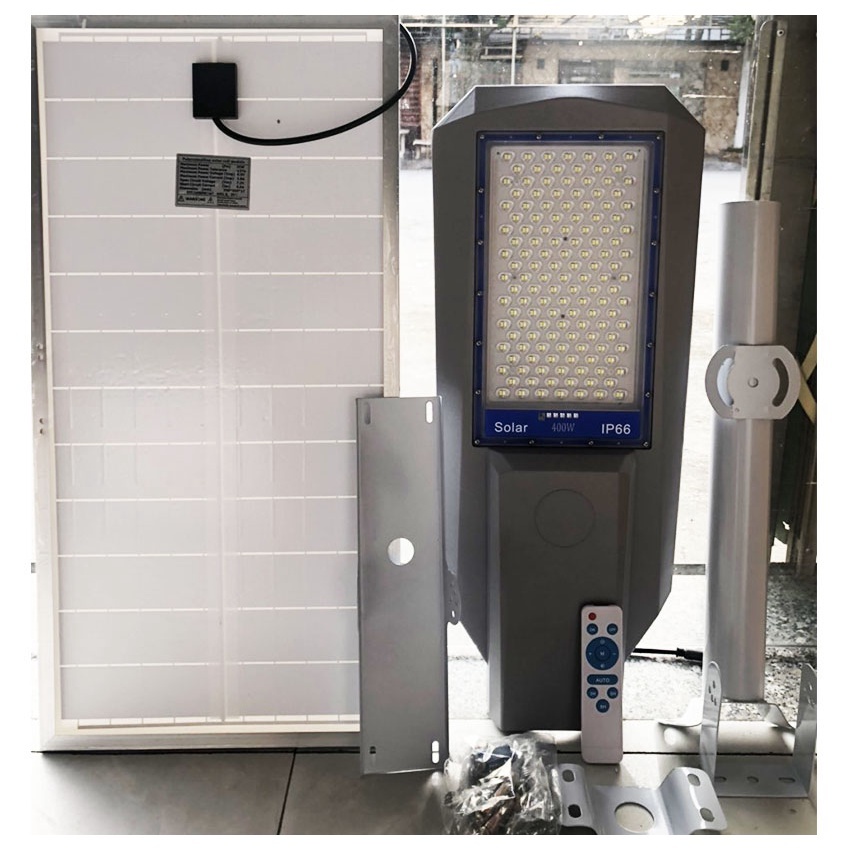 Đèn Đường Năng Lượng Mặt Trời 500W. Phi thuyền CAX- 500w. Chống Lóa- Chống Nước IP67. Hàng Chính Hãn
