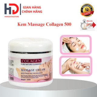 Kem massage collagen Hồng 500gram