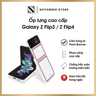 Ốp lưng cho điện thoại samsung galaxy z flip 4 / z flip 3 / z flip4 / z flip3 thời trang cao cấp