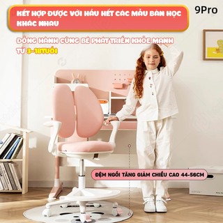 ✅ DEAL SỐC | Ghế ngồi học chống gù thương hiệu BABUNUO, Ghế học sinh tăng giảm chiều cao, điều chỉnh tư thế ngồi