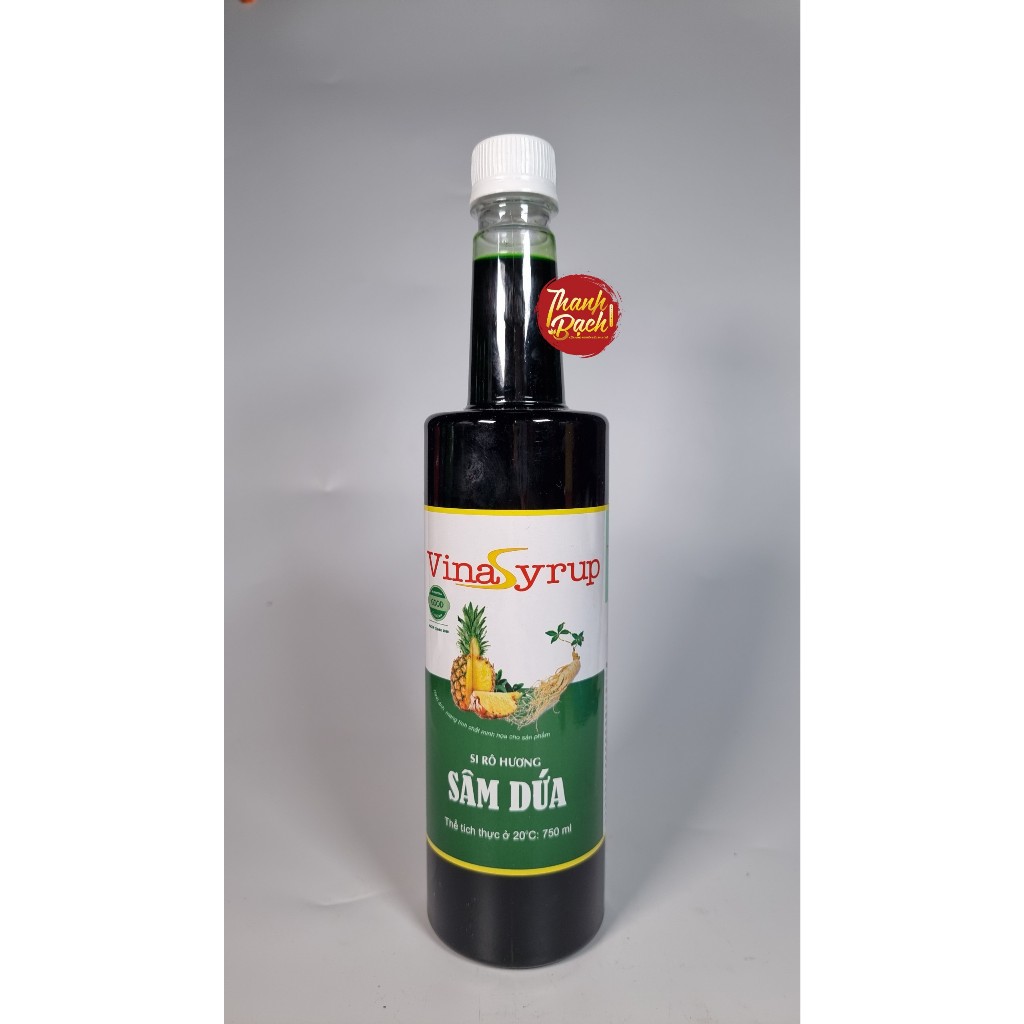 Siro Syrup Sâm Dứa VINA chai 750ml