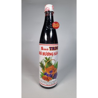Siro syrup sâm dứa xanh - tím trinh chai 650ml