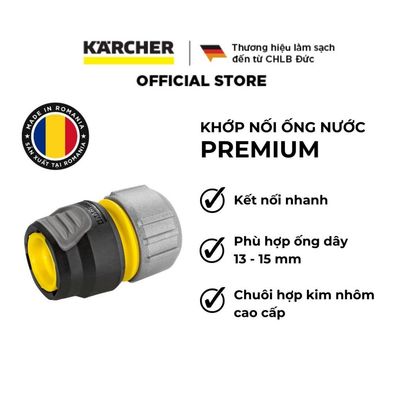 [Sản xuất Romania] Khớp nối ống dẫn nước Premium Universal Karcher với chất liệu nhôm không ăn mòn