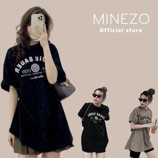 Áo Thun Phông 3158 MINEZO Nam Nữ Tay Lỡ Form To Rộng Hàng Quảng Châu Chất cotton Khô loại 1 AC08