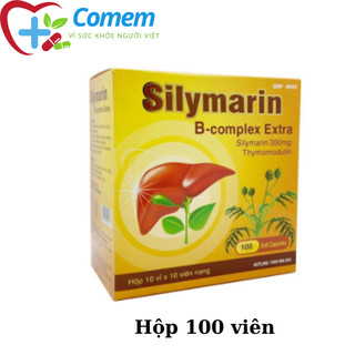 Viên uống bổ gan, giải độc gan Silymarin B-complex Extra - 100 viên