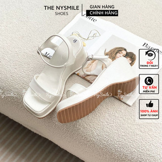 Giày đế xuồng 7 phân quai ngang - the nysmile - namor