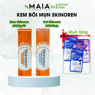 Kem bôi da mụn skinoren 20% Acid azelaic 30g Ba Lan hỗ trợ giảm mụn trứng cá, mờ thâm nám, sạm da, mụn đầu đen | MAIA