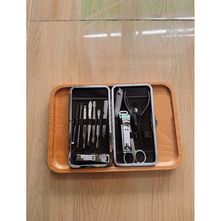 BỘ KIỀM CẮT MÓNG TAY INOX 12 MÓN