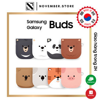Ốp case cho galaxy buds2 pro / buds 2 / buds pro / buds live / buds fe - bst thú cưng - tặng kèm móc