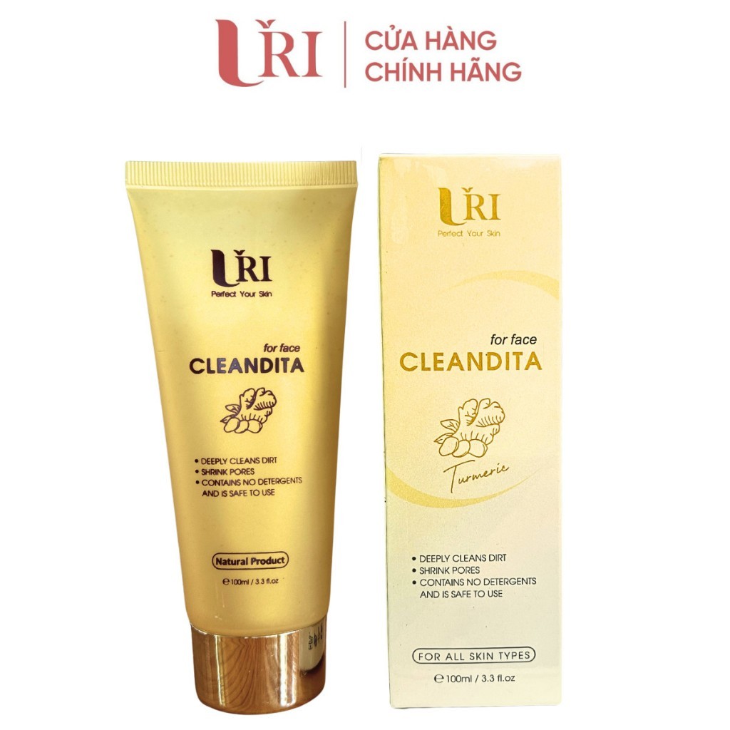 Sữa rửa mặt URI - CLEANDITA