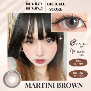 Kính áp tròng cao cấp IRIS Martini Brown Lens | Có độ cận từ 0 - 6 độ