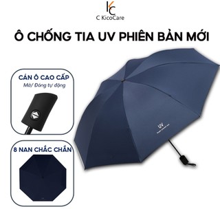 Ô Gấp Gọn Phủ Lớp Chống Tia UV, Dù Che Nắng, Che Mưa Ngoài Trời Đầm Tay Cao Cấp - KICO-ODUUV03