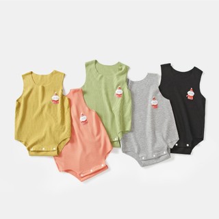 Áo liền quần Body ba lỗ không viền siêu mát cotton lạnh hàng Quảng Châu cực mát cho bé trai bé gái mặc hè