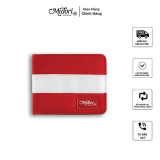 Ví Vải FLAG Nam Nữ Polyester Siêu Bền Đẹp Chống Nước Unisex local brand chính hãng Mi Midori