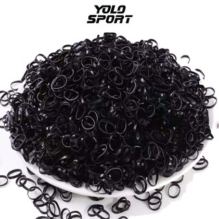 Gói 100g Thun Cột Tóc Nữ Hàn Quốc Dễ Thương Túi Thun Phụ Kiện Chun Buộc Tóc Đẹp Co Giãn Nhiều Màu Đen Tiện Lợi Siêu Dai