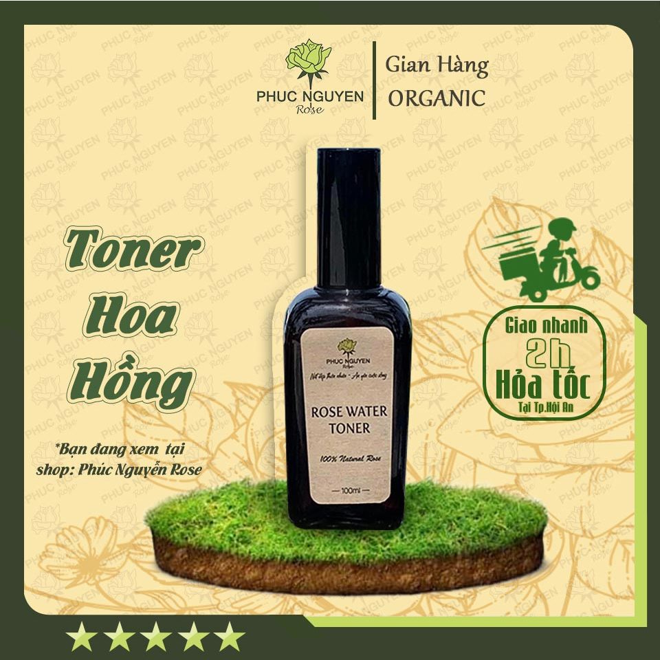 Toner hoa hồng PHÚC NGUYỄN ROSE 100ml - Rose water toner