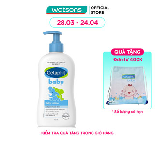 Kem Dưỡng Da Trẻ Em Cetaphil Baby Daily Lotion 400ml