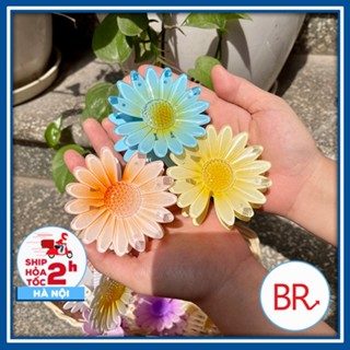 Kẹp tóc hoa cúc Bauhinia cỡ lớn màu pastel hottrend - Kẹp tóc hoa sứ kẹp cá mập bó hoa kẹp tóc phụ kiện nữ đi biển 02184