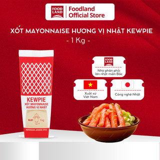 Sốt Mayonnaise Hương Vị Nhật Kewpie 1KG - trộn salad Nga, vị mặn đậm vị trứng, gồm cả mayone và trứng - Foodland