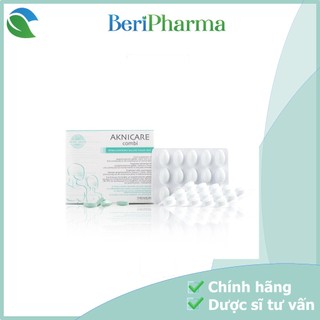 ✅ Aknicare Viên Uống Hổ Trợ Giảm Và Ngăn Ngừa Mụn - Aknicare Combi ( Hộp 30 Viên )